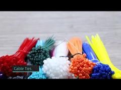 Προσαρμοσμένος πλαστικός μόνος κλειδώματος καλωδίων Velcro καλωδίων Fatener δεσμός καλωδίων δεσμών νάυλον