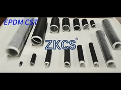 Μαύρο 1kv χαμηλής τάσης EPDM Σιλικόνιο καουτσούκ ψυχρό συρρικνωτικό σωλήνα