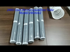 Επαγγελματική ποιότητα μαύρες ψυχρές συρρικνωτικές αρθρώσεις για μονοπυρηνικά και τριπυρηνικά πολυμερή καλώδια μεσαίας τάσης