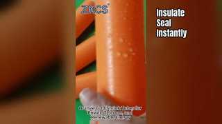 Η χρωματικά κωδικοποιημένη ασφάλεια ξεκινά με την πορτοκαλί τεχνολογία ψυχρής συρρίκνωσης.