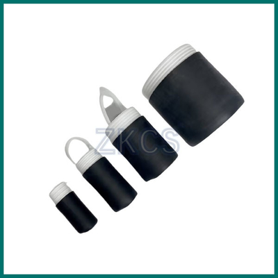 20.9mm έως 84,3mm Κρύο συρρίκνωση EPDM End Cap Για Για Κάλυψη Τελειών καλωδίων