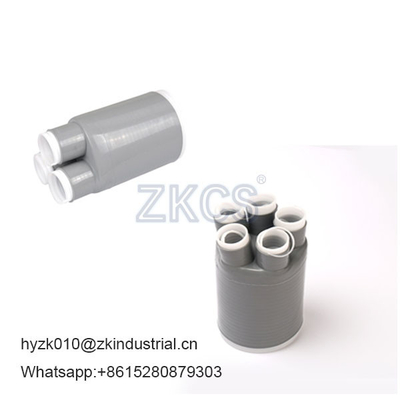 Κρύο συρρίκνωση 3 πυρήνες καλώδιο Breakout (1~36kV) Χρησιμοποιείται για την τερματισμό καλωδίων και την προστασία των αρθρώσεων με μόνωση