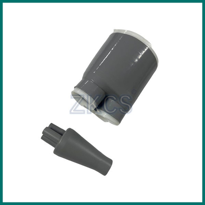 Σκοτεινό γκρίζο καουτσούκ 3 Way Cold Shrink Cable Breakout Boot για προστασία μεμονωμένων φάσεων καλωδίων