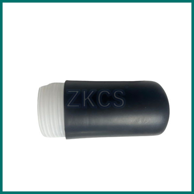 Μαύρο ψυχρό συρρίκνωση EPDM End Cap για για θωρακισμένο σύρμα και υφαντό θωρακισμένο καλώδιο σφράγιση