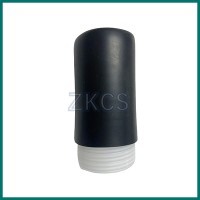 Μαύρο ψυχρό συρρίκνωση EPDM End Cap για για θωρακισμένο σύρμα και υφαντό θωρακισμένο καλώδιο σφράγιση