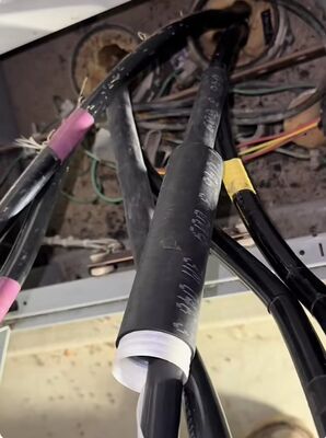 Υψηλής απόδοσης σιλικόνης κρύο συρρικνωτικό μανίκι για ηλιακά συστήματα